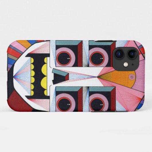 robots Case-Mate iPhone case (Achterkant (horizontaal))