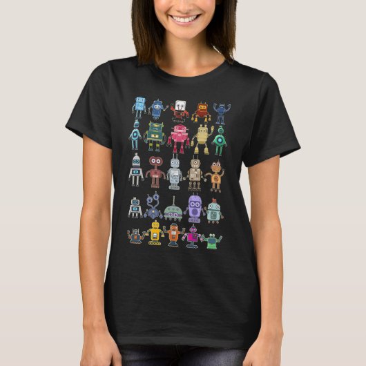 Robots Collectie Science Technology Robots T-shirt (Voorkant)