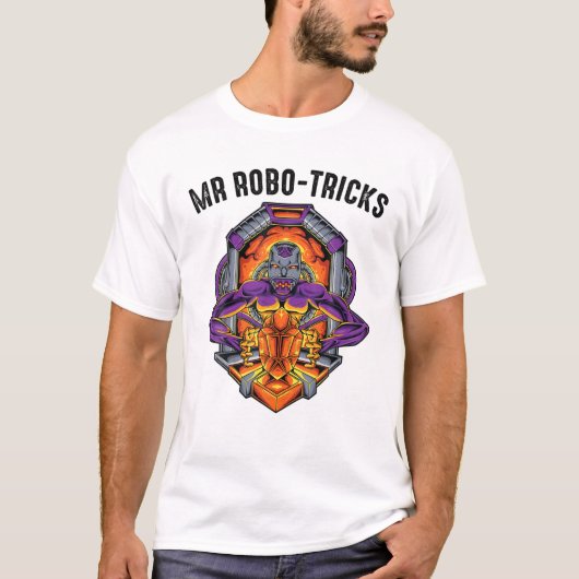 Robots - de heer Robo-Tricks - Mechanical Engineer T-shirt (Voorkant)