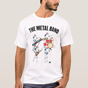 Robots - De metalen band - Mechanische ingenieur - T-shirt