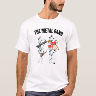 Robots - De metalen band - Mechanische ingenieur - T-shirt