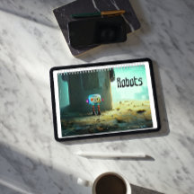 Robots - Digitial Artwork van Christine o.b.a. sti