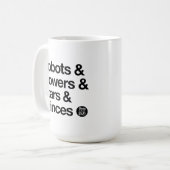 Robots en Mok (Voorkant links)