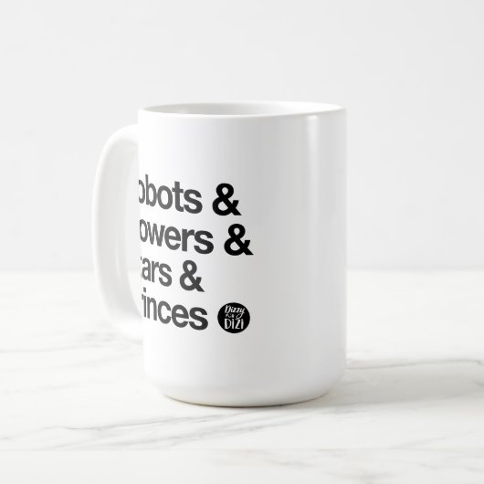 Robots en Mok (Voorkant links)