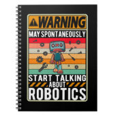 Robots Girls Boys Future Robotics Engineer Notitieboek (Voorkant)