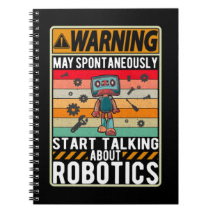 Robots Girls Boys Future Robotics Engineer Notitieboek