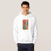 robots hoodie (Voorkant volledig)