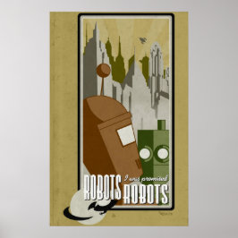 Robots. Ik werd beloofd robots. Poster