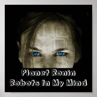 Robots in mijn geest poster