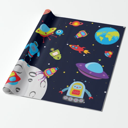 Robots in papier voor de buitenruimte (groot Afbee (Uitgerold)