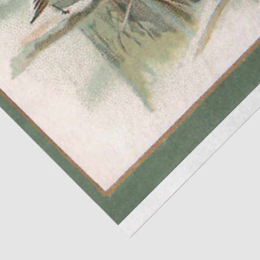 robots in sneeuw met kerstcadeautjes tissuepapier (Detail)