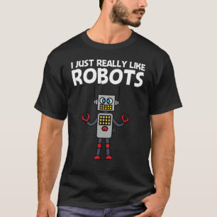 Robots-ingenieur voor dames en heren t-shirt