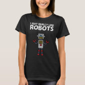 Robots-ingenieur voor dames en heren t-shirt (Voorkant)