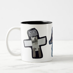 ROBOTS jaisal, maddy, stella Tweekleurige Koffiemok