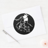 Robots kunnen geen drugs Stickers (Envelop)