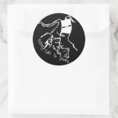 Robots kunnen geen drugs Stickers (Tas)