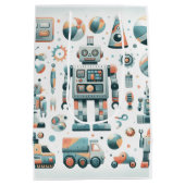 Robots Medium Cadeauzakje (Achterkant)