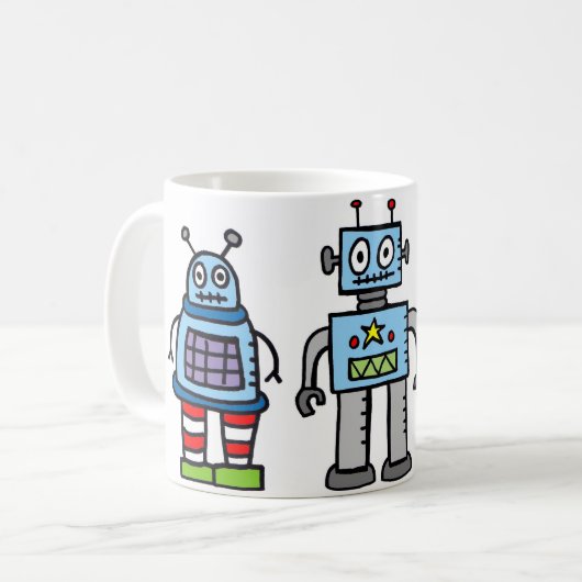 robots mok! koffiemok (Voorkant links)