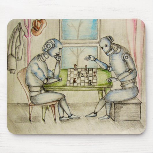 robots muismat (Voorkant)