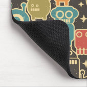 Robots op bruin muismat (Hoek)