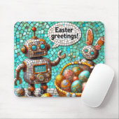 ROBOT'S PAASGROETEN Bunny Eggs ~ Muismat (Met muis)