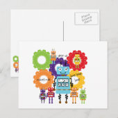 Robots-regel Briefkaart (Voorkant / Achterkant)