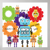 Robots-regel Poster (Voorkant)