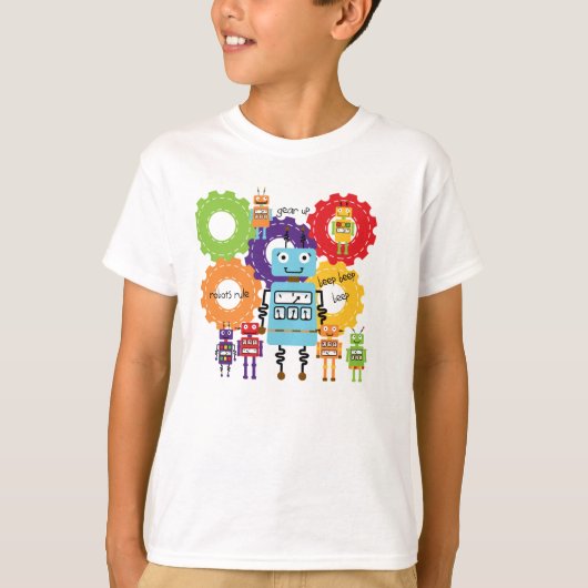 Robots-regel T-shirt (Voorkant)