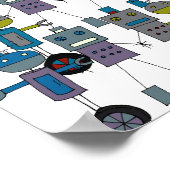 Robots, Robots, Robots. Poster (Hoek)