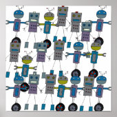 Robots, Robots, Robots. Poster (Voorkant)