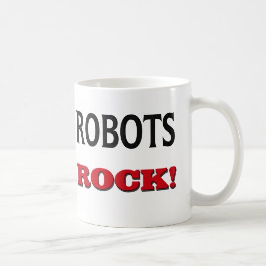Robots Rock Koffiemok (Rechts)