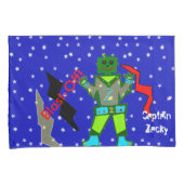 Robots Ruimteschepen Kinder Standaard Kussen Hoesj Kussensloop (Voorkant-Rechts)