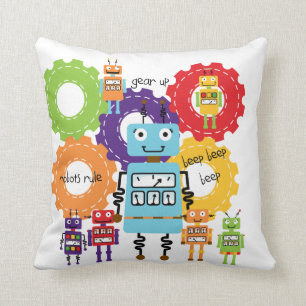Robots Rule Pillow Kussen