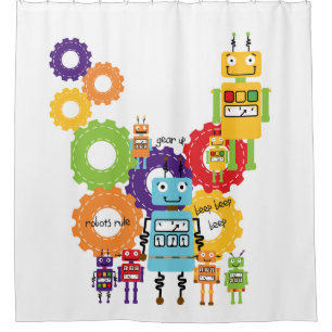 Robots Rule Science Technology Robotics Douchegordijn