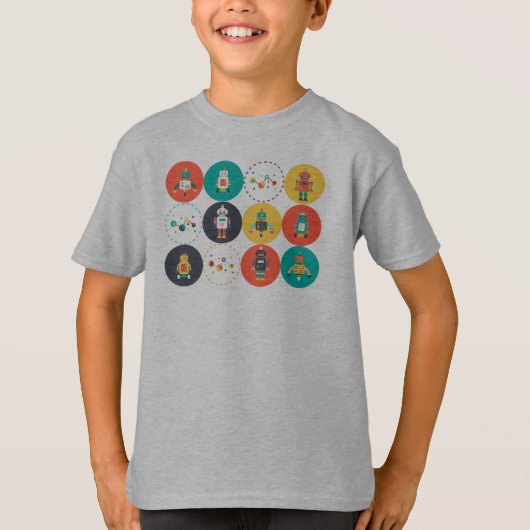 Robots Rule T-Shirt (Voorkant)
