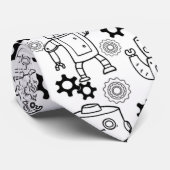 robots stropdas (Opgerold)