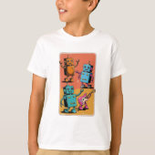 robots t-shirt (Voorkant)