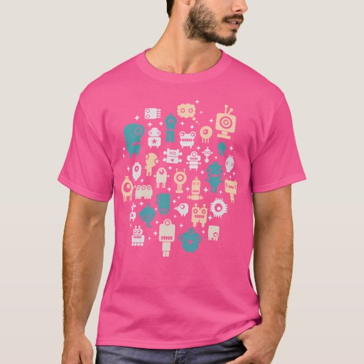 Robots T-shirt (Voorkant)