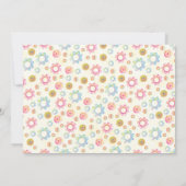 Robots thema verjaardagsfeestje kinder leuk bedank bedankkaart (Achterkant)