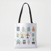 Robots Tote Bag (Voorkant)