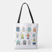 Robots Tote Bag (Achterkant)