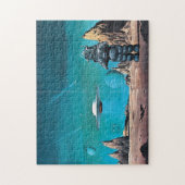 Robots UFO en ruimte Legpuzzel (Verticaal)