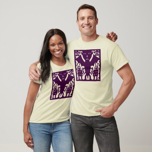 Robots vechten tegen de monster t-shirt (Unisex)