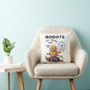 Robots willen gewoon plezier hebben kussen