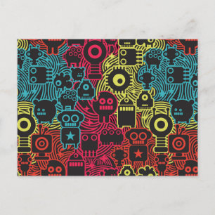 Robots wind briefkaart