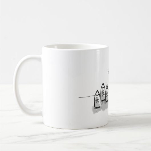 Robots zijn Geweldige! Koffiemok (Links)