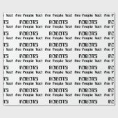 ROBOTS zijn ook mensen! Cadeaupapier (Vlak)