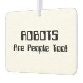 ROBOTS zijn ook mensen! Luchtverfrisser (Links)