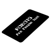 ROBOTS zijn ook mensen! Magneet (Linkerzijde)