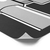 Robotschroefdruk Poster (Hoek)